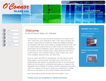 Tablet Screenshot of oconnorglass.com